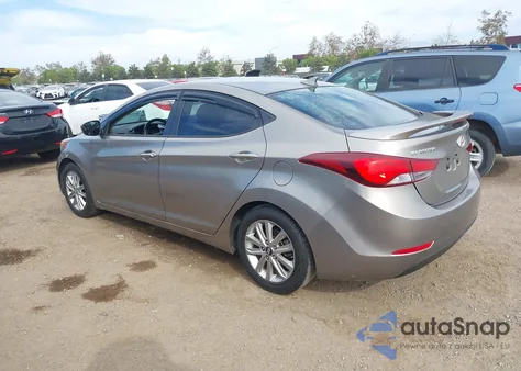 2014 Hyundai Elantra Se from USA, damaged, VIN 5NPDH4AE4EH535631